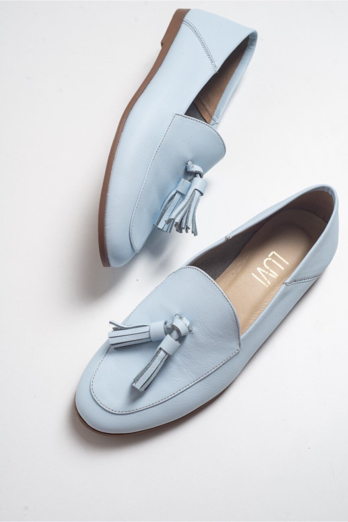 لوفر luvishoes لون أزرق