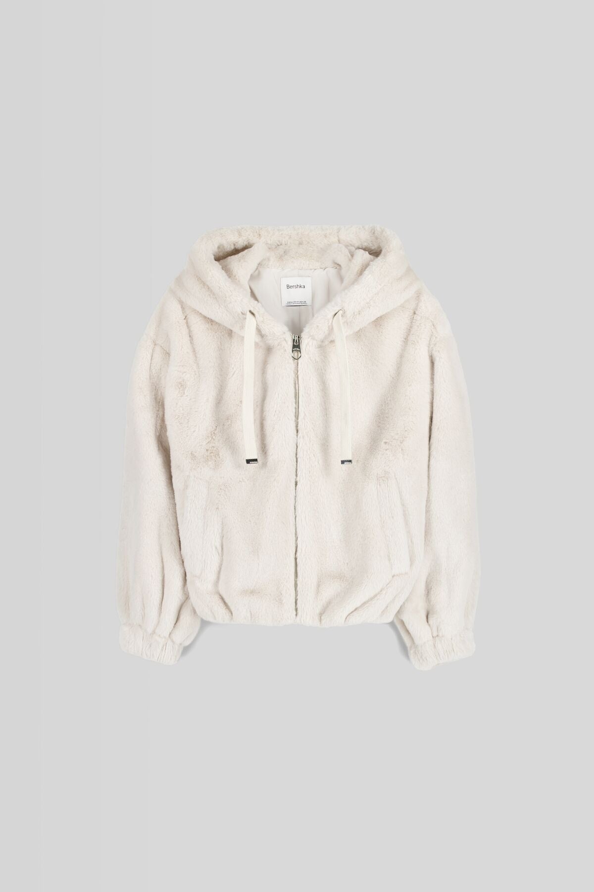 جاكيت Bershka لون بيج