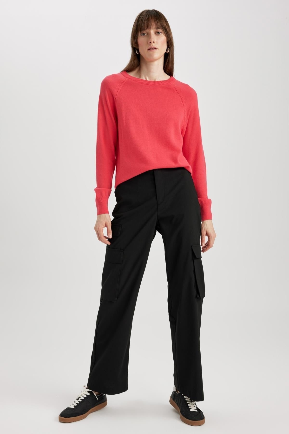 كنزة Defacto لون أحمر