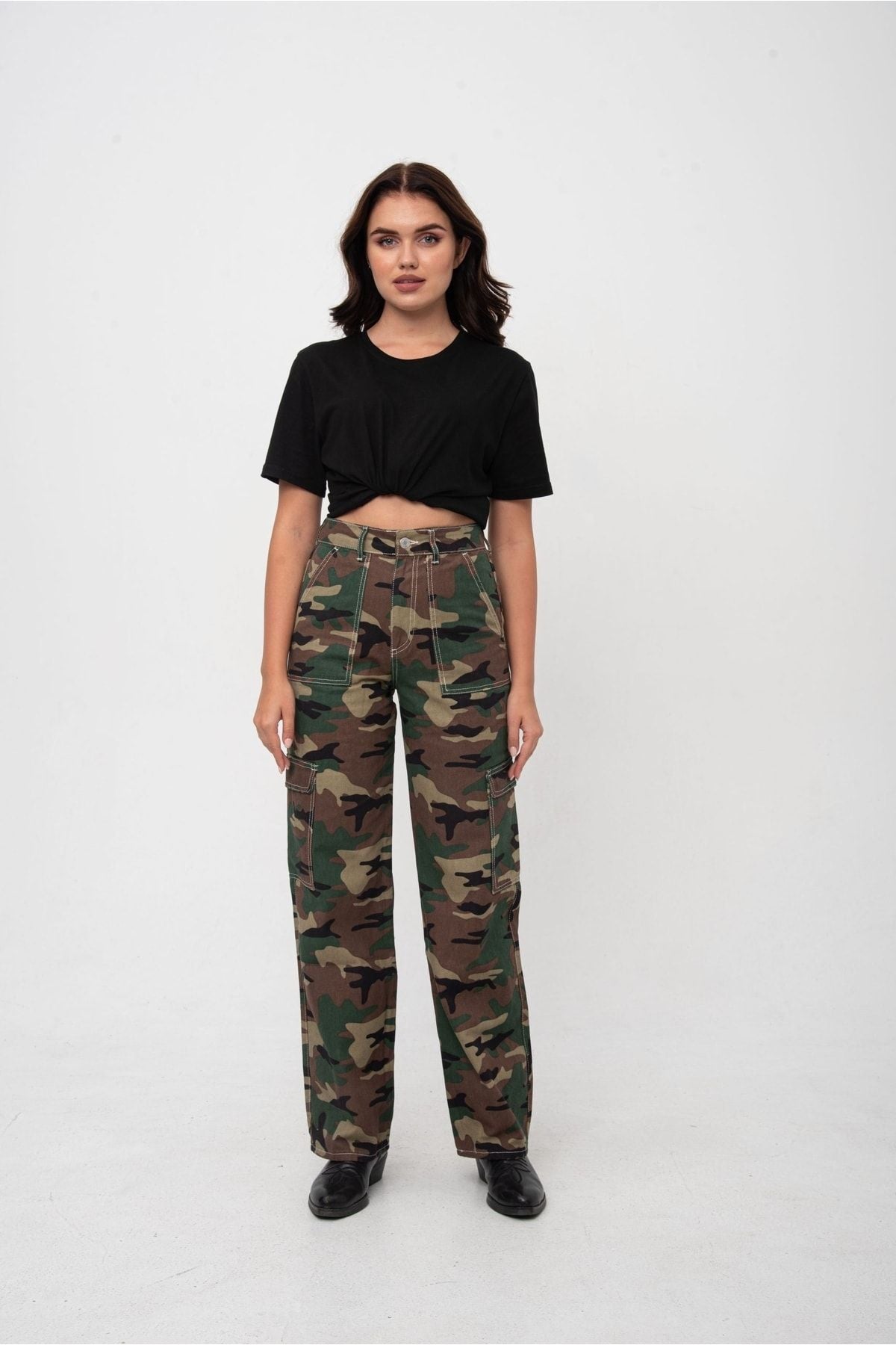 جينز Darkly Jeans لون بني