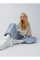 جينز MAKRAS EXCLUSIVE لون أزرق