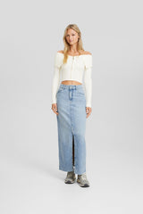 جاكيت خفيف Bershka لون بيج