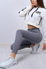 جينز Ramrod لون رمادي