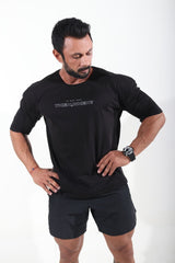 تيشيرت GYMNASIUM WEAR لون أسود