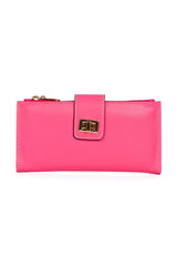 محفظة NEWISH POLO ACCESSORIES لون زهري
