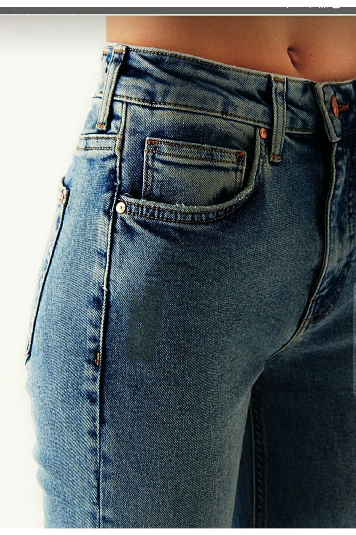 جينز Livik لون أزرق