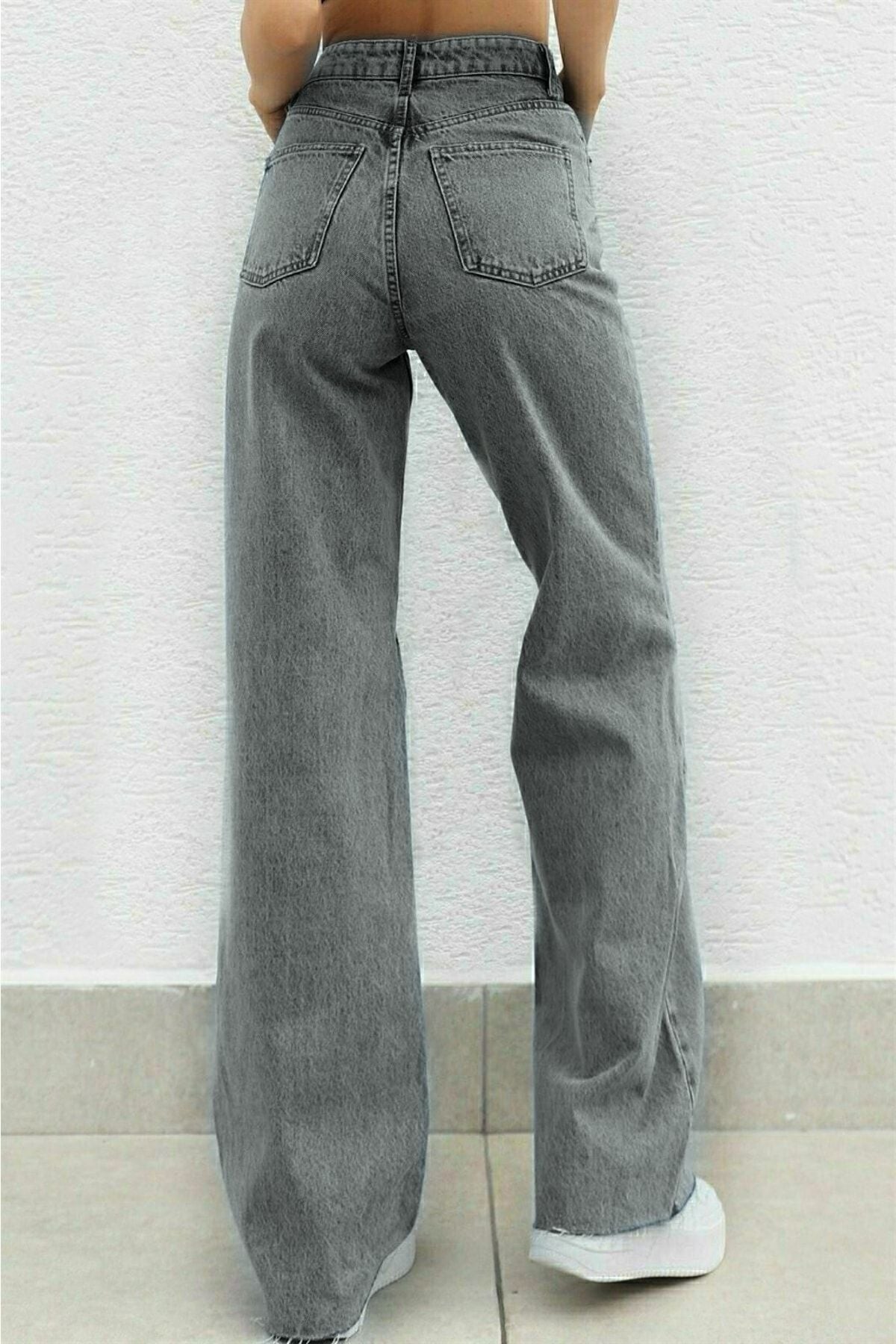 جينز Livik لون رمادي