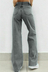 جينز Livik لون رمادي