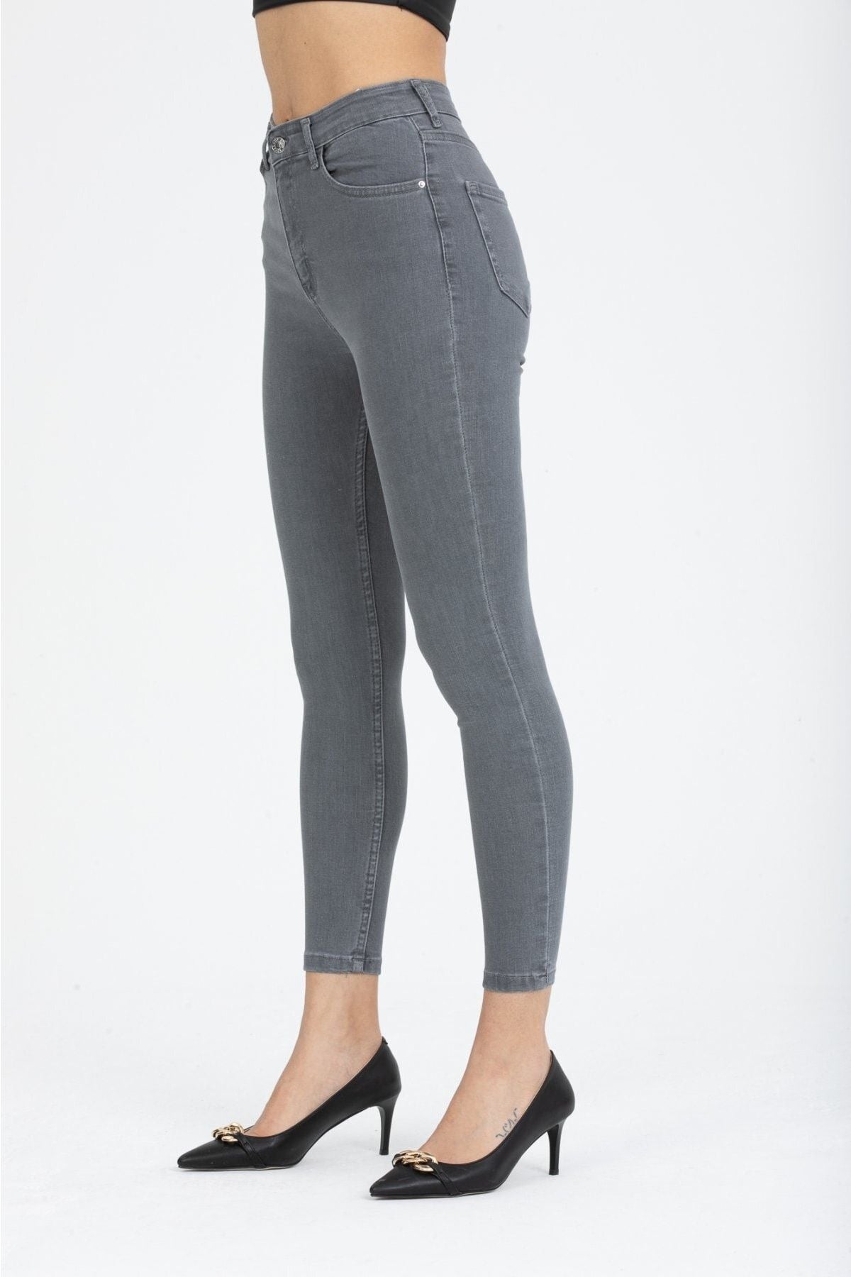 جينز Ramrod لون رمادي