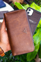 محفظة Garbalia لون بني