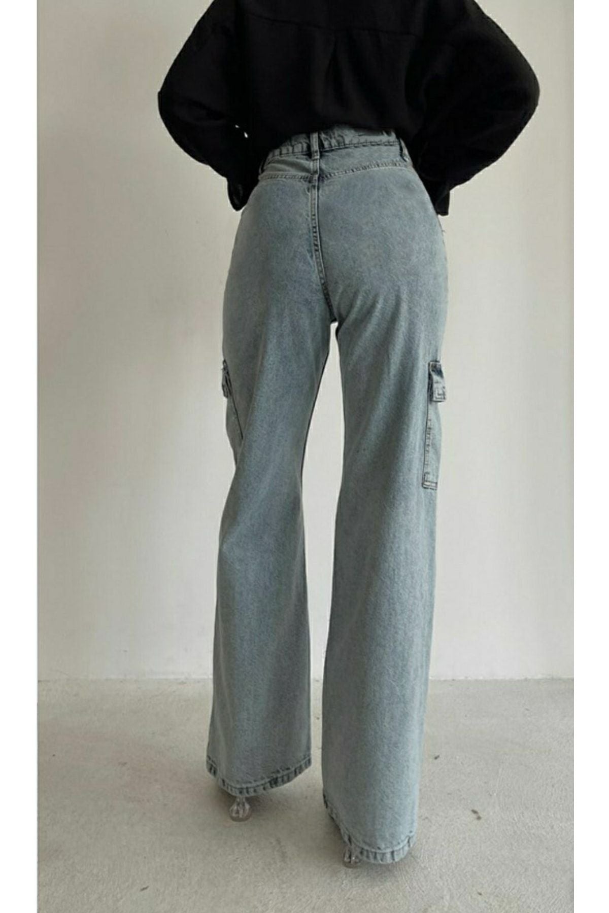 جينز Livik لون أزرق