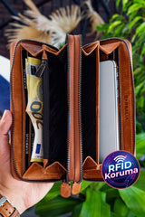 محفظة Garbalia لون بني