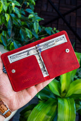 محفظة Garbalia لون أحمر