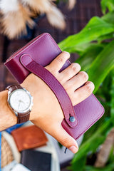 محفظة Garbalia لون بوردو