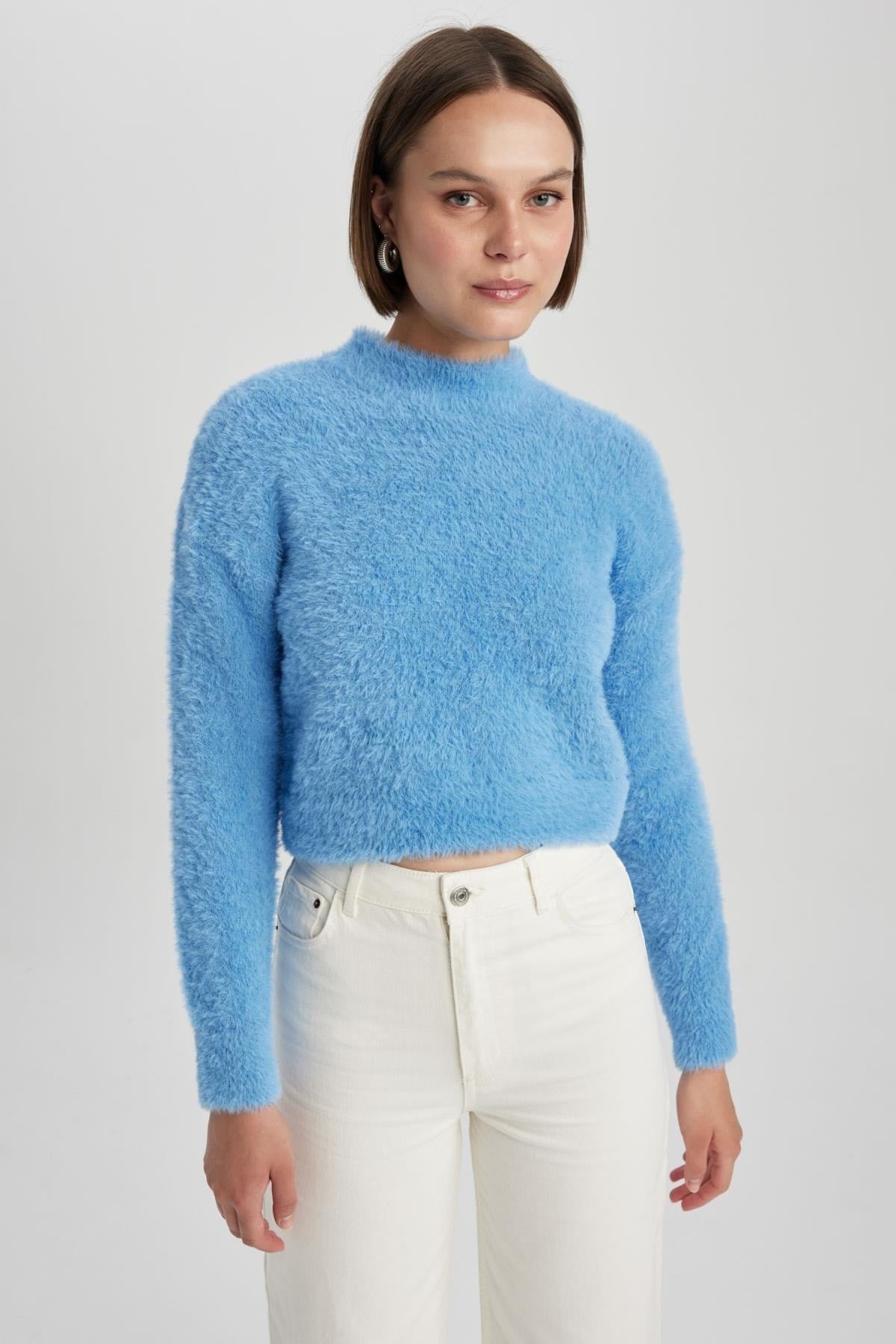 كنزة Defacto لون أزرق