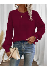 كنزة AQE FASHION لون زهري