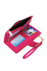 محفظة NEWISH POLO ACCESSORIES لون زهري