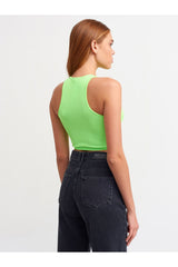 كنزة بدون أكمام Dilvin لون أخضر