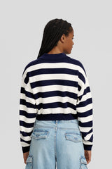 كنزة Bershka لون أزرق