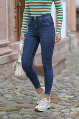 جينز Ramrod لون أزرق