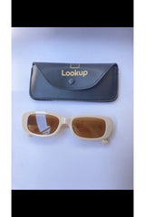 نظارة شمسية LOOKUP لون أبيض
