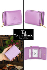 محفظة Tonny Black لون بنفسجي