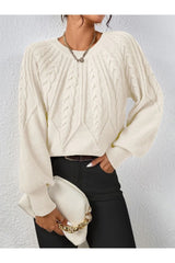 كنزة AQE FASHION لون أبيض