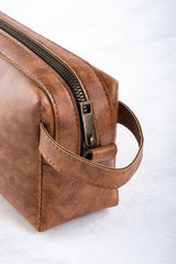 حقيبة يد dk leather لون بني