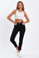 جينز geenz manifacture لون أسود