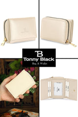 محفظة Tonny Black لون بيج