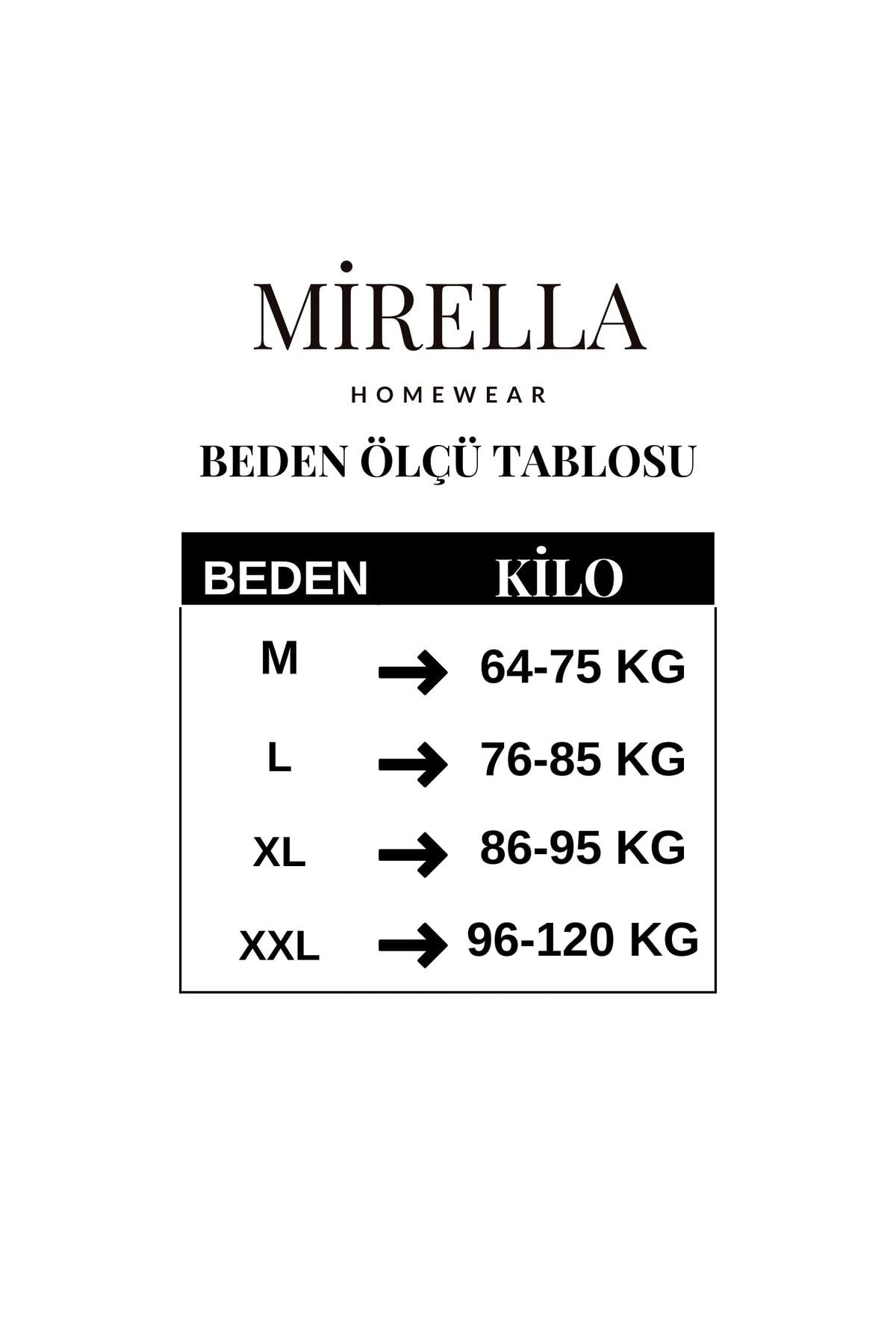 طقم بيجاما MİRELLA لون أزرق غامق