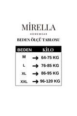 طقم بيجاما MİRELLA لون أزرق غامق