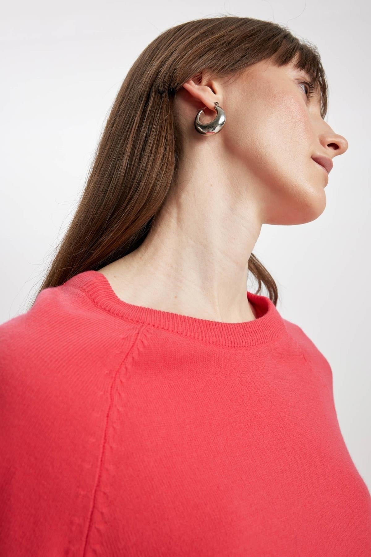 كنزة Defacto لون أحمر