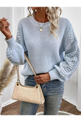 كنزة AQE FASHION لون أزرق