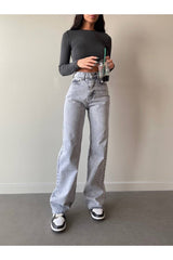 جينز LAMİRAMOOD لون أزرق