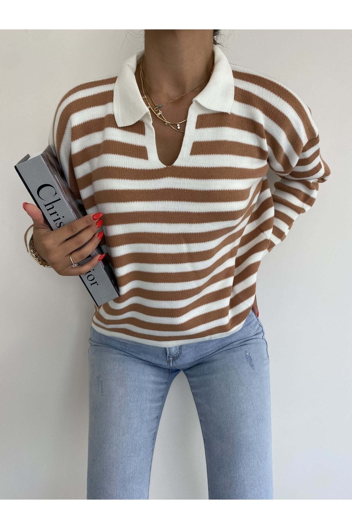 كنزة Jose Clothing لون بيج