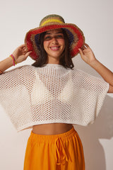 بلوزة Happiness İstanbul لون بيج