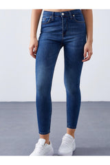 جينز geenz manifacture لون أزرق