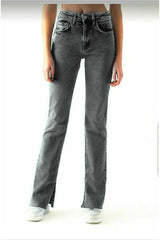 جينز Livik لون رمادي