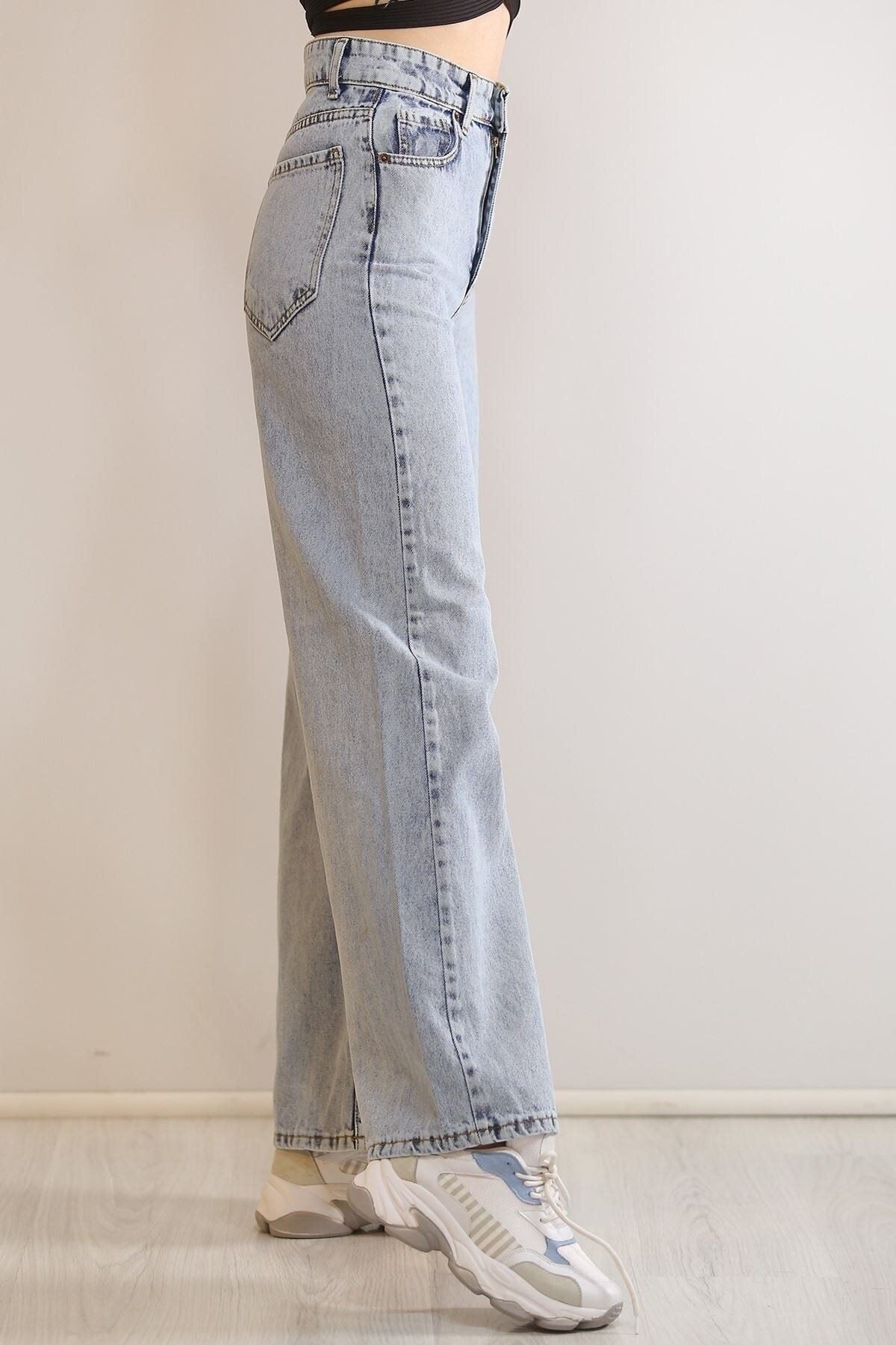 جينز MAKRAS EXCLUSIVE لون أزرق