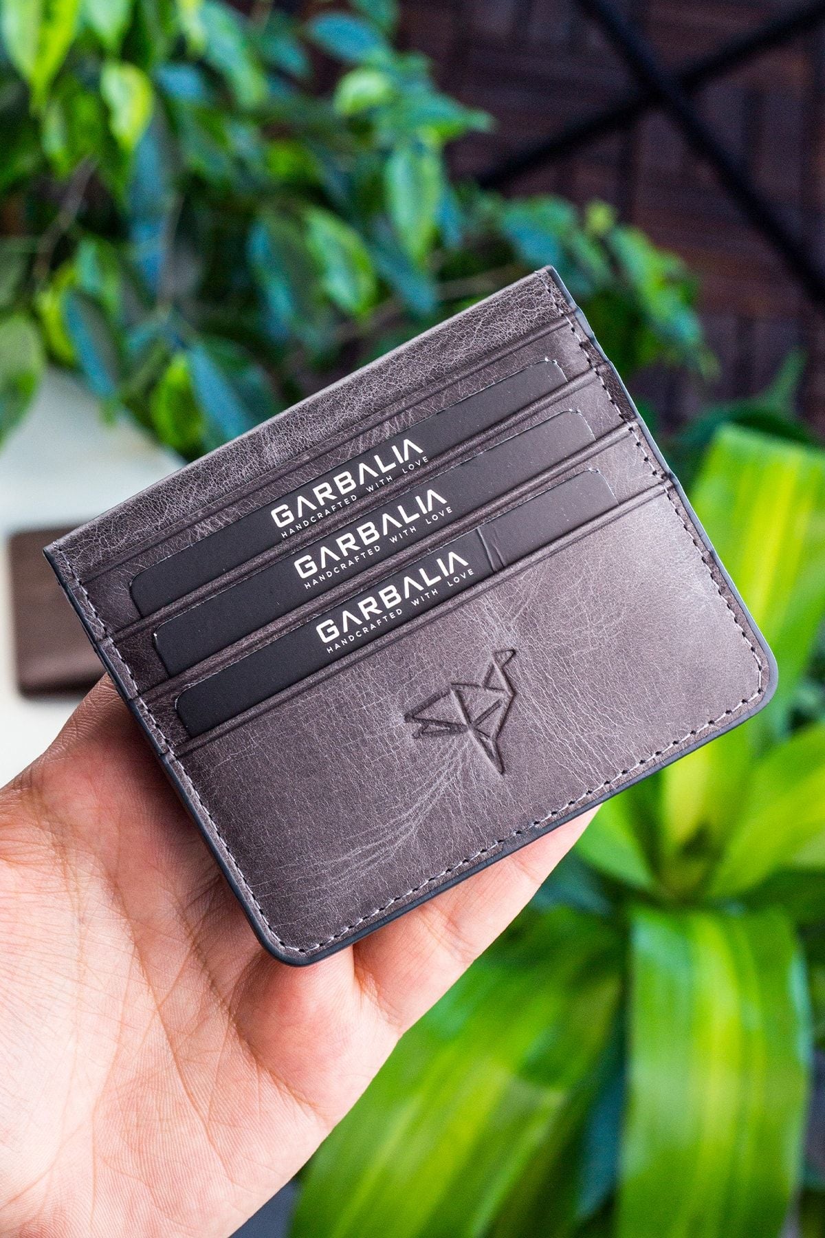 محفظة Garbalia لون رمادي