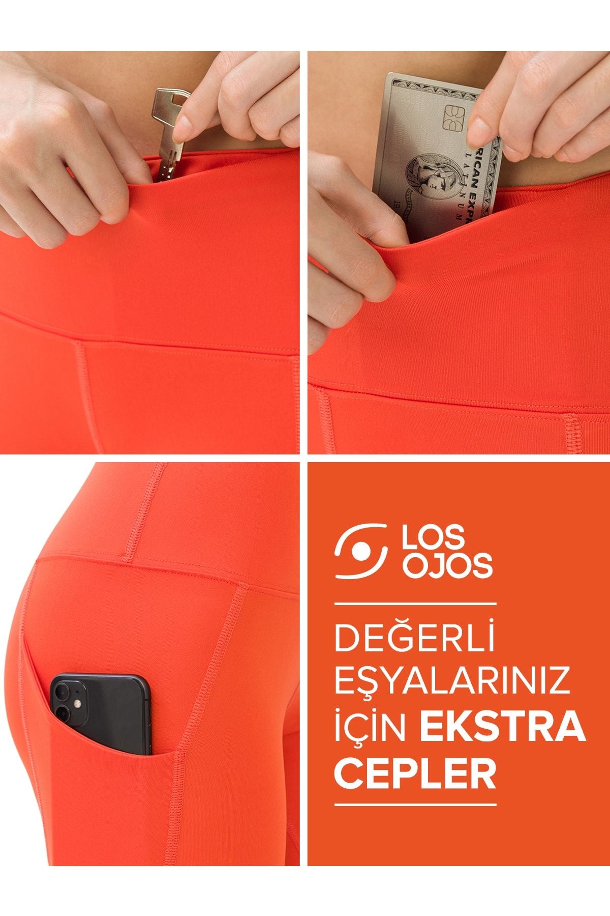 تايت LOS OJOS لون برتقالي