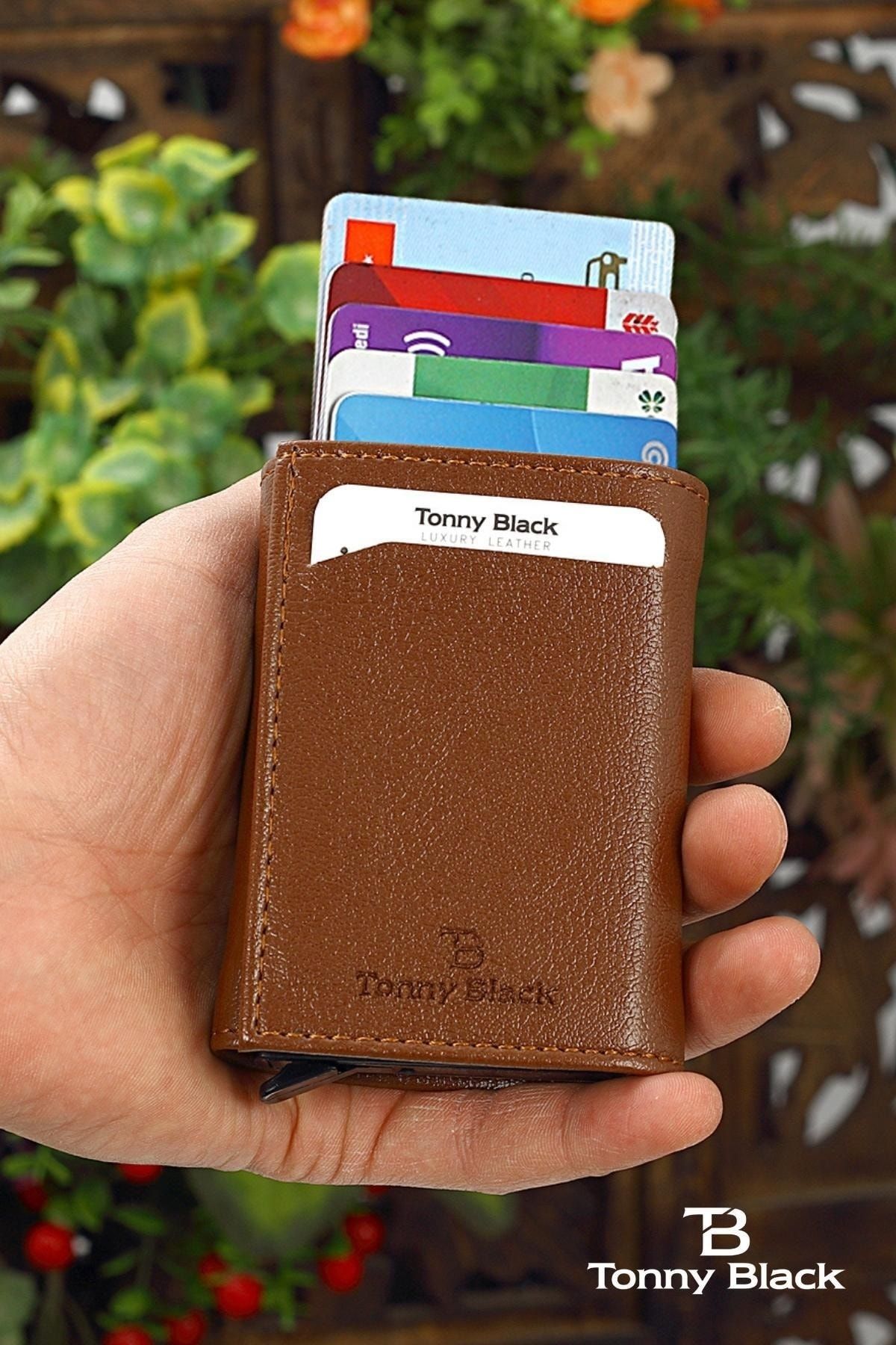 محفظة Tonny Black لون بني