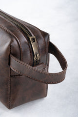 حقيبة يد dk leather لون بني