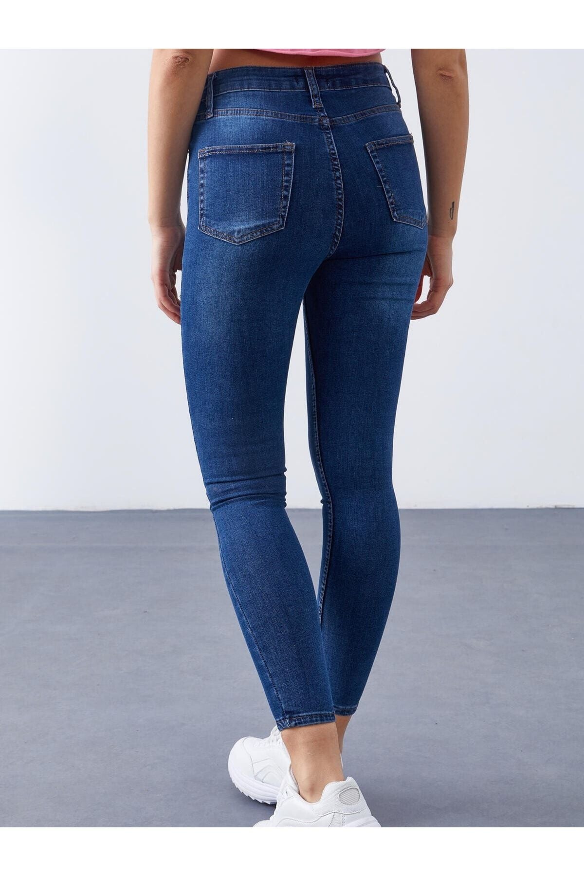 جينز geenz manifacture لون أزرق