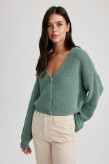 جاكيت خفيف Defacto لون أزرق سماوي