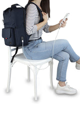 حقيبة كتف My Valice لون أزرق غامق