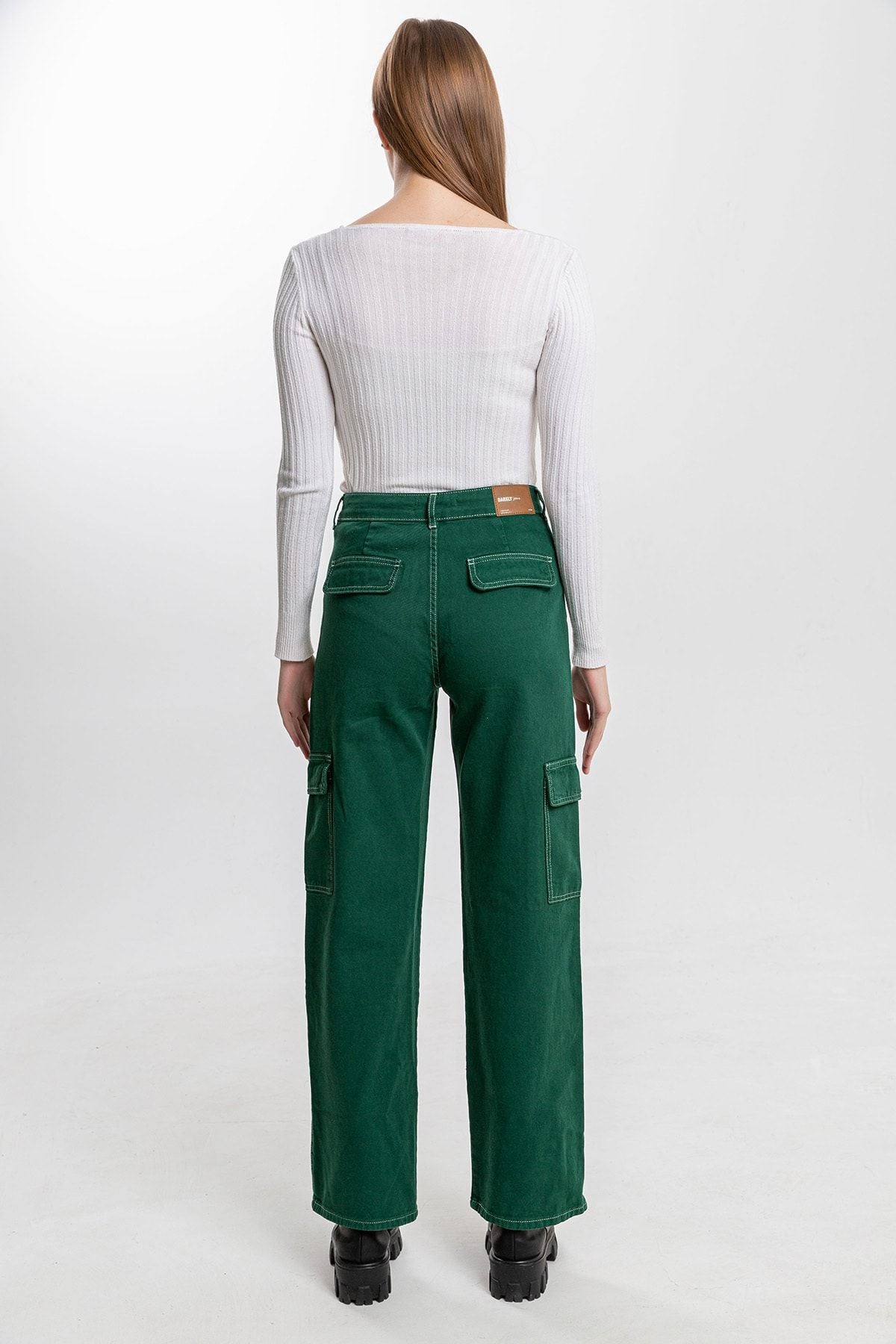 جينز Darkly Jeans لون أخضر