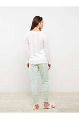 طقم بيجاما LC Waikiki لون أخضر