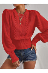 كنزة AQE FASHION لون أصفر